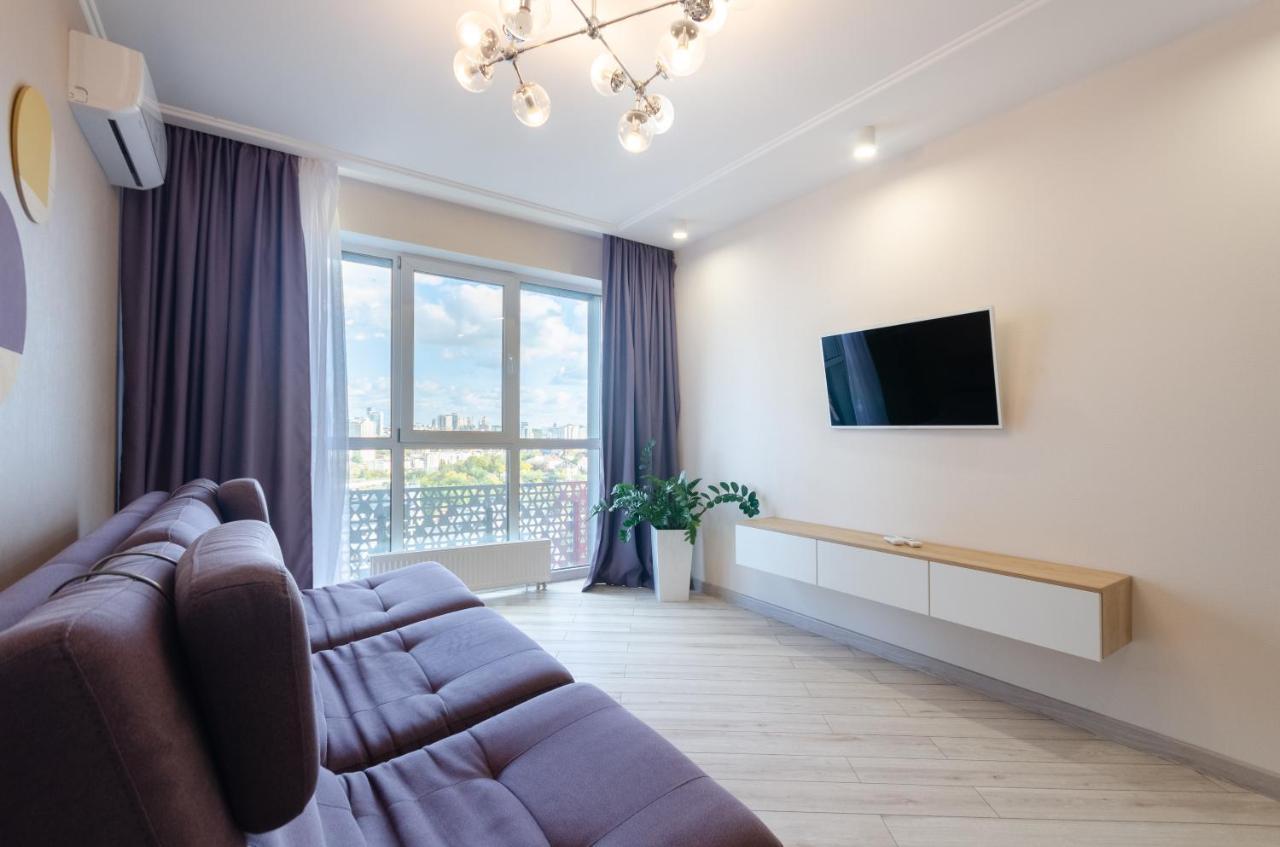 Petrovdom 41B-59B-90B-77B Stunning City View Apartments At Rc Kvartet, Central Railway Station Kiev Luaran gambar