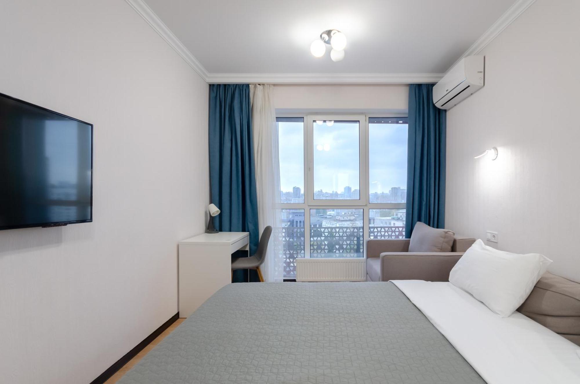 Petrovdom 41B-59B-90B-77B Stunning City View Apartments At Rc Kvartet, Central Railway Station Kiev Luaran gambar