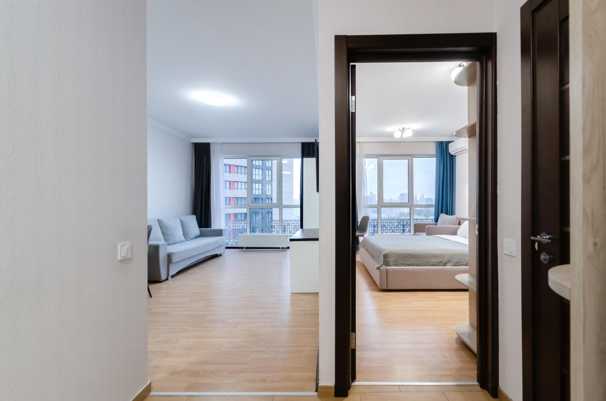 Petrovdom 41B-59B-90B-77B Stunning City View Apartments At Rc Kvartet, Central Railway Station Kiev Luaran gambar