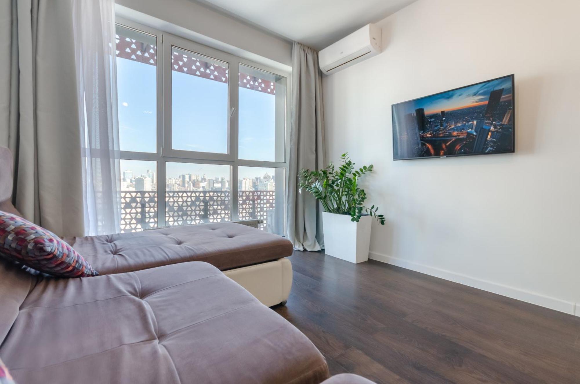 Petrovdom 41B-59B-90B-77B Stunning City View Apartments At Rc Kvartet, Central Railway Station Kiev Luaran gambar
